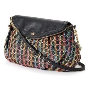 Juicy Couture Rainbow Woven Crossbody 🌈